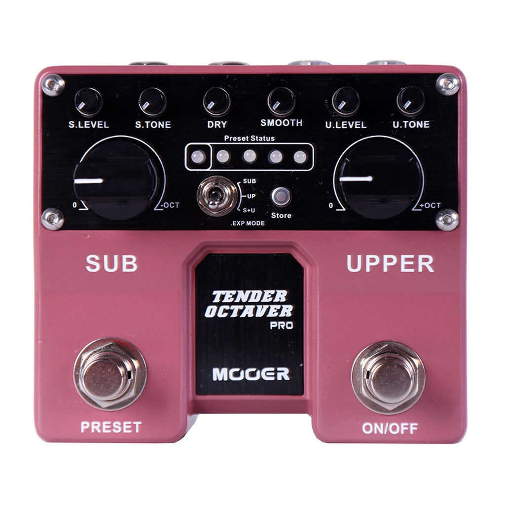 Mooer Tender Octaver Pro Octave Dual Guitar Effects Pedal – Muso City