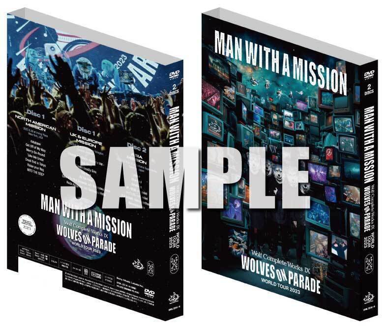 MAN WITH A MISSION、海外ツアー本格収録映像作品「WOLVES ON PARADE