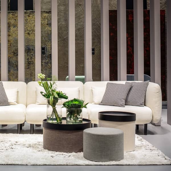 DRUMS 、機能プーフとテーブルです-デコとデザイン、 SOFTLINE