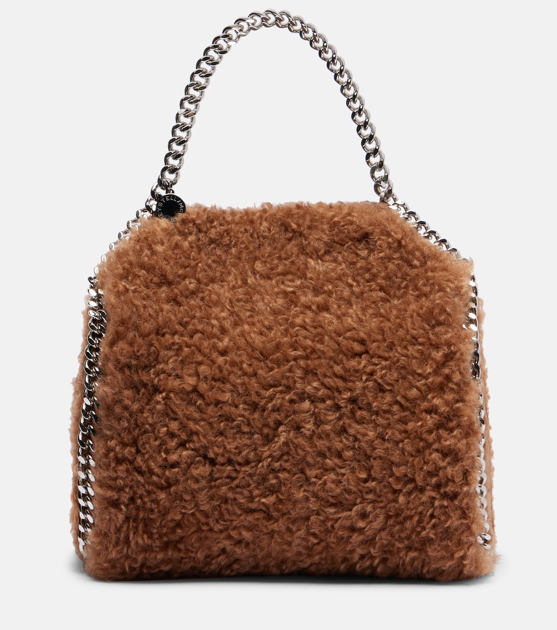 Falabella Mini shoulder bag in brown - Stella Mc Cartney | Mytheresa