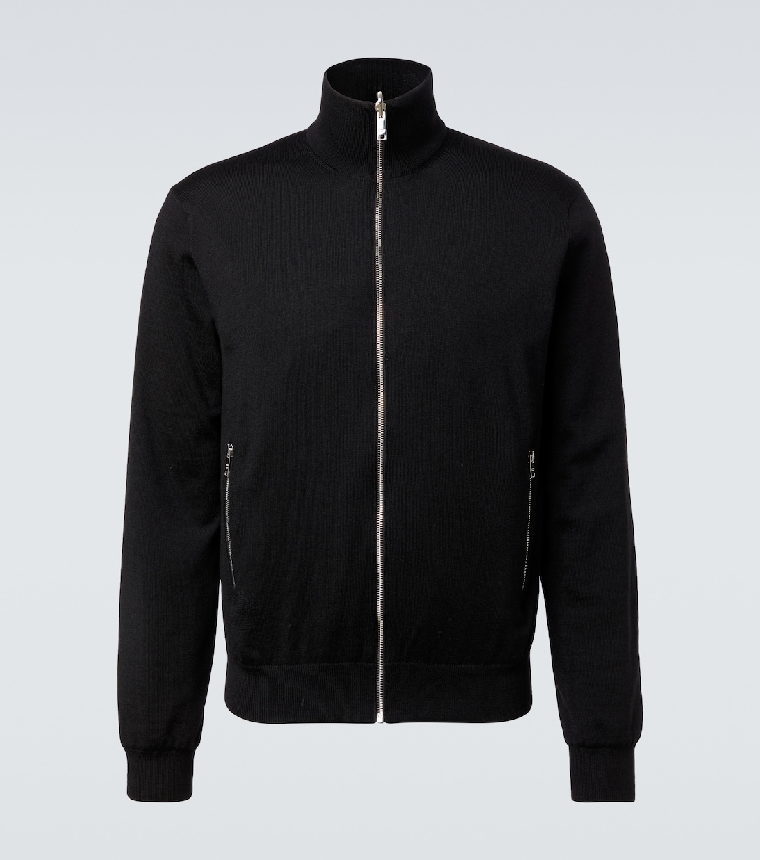 Reversible virgin wool and Re-Nylon jacket in black - Prada
