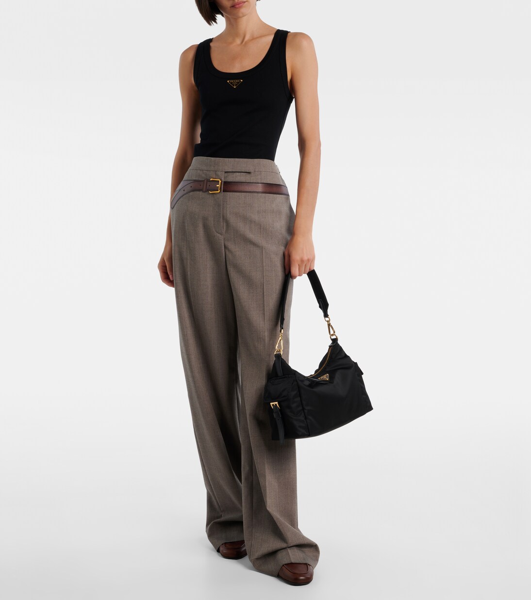 Prada Explore Re-Nylon Large shoulder bag in black - Prada | Mytheresa