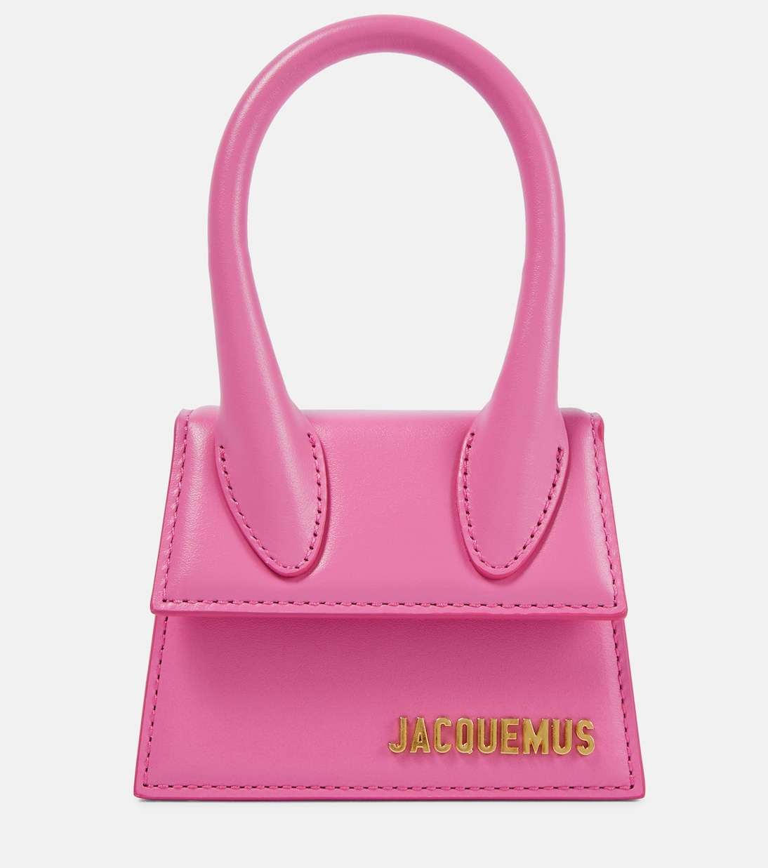 Le Chiquito leather tote bag in pink - Jacquemus | Mytheresa
