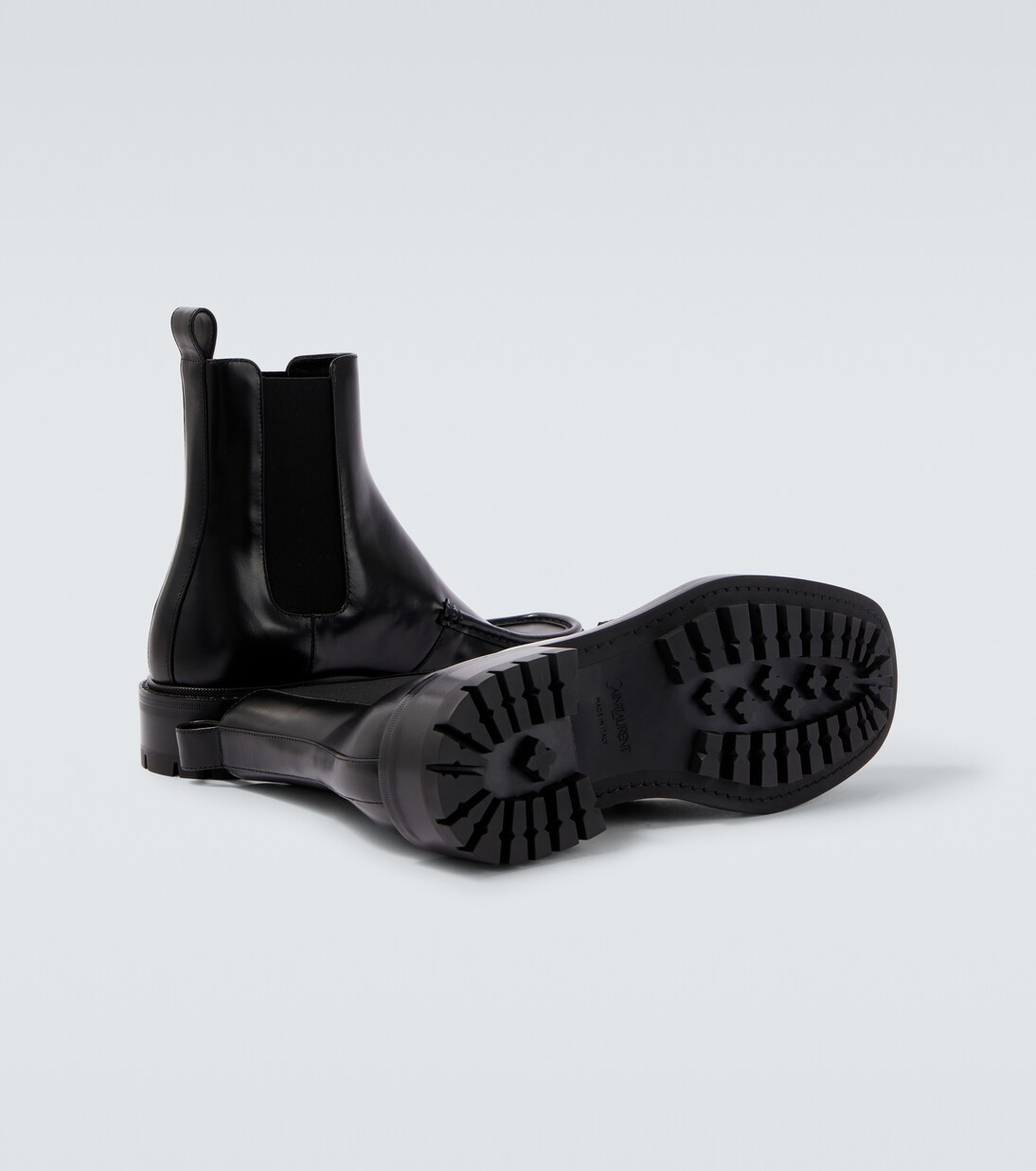 Joe leather Chelsea boots in black - Saint Laurent | Mytheresa