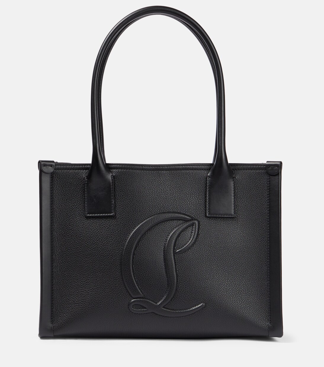 By My Side Large leather tote bag in black - Christian Louboutin