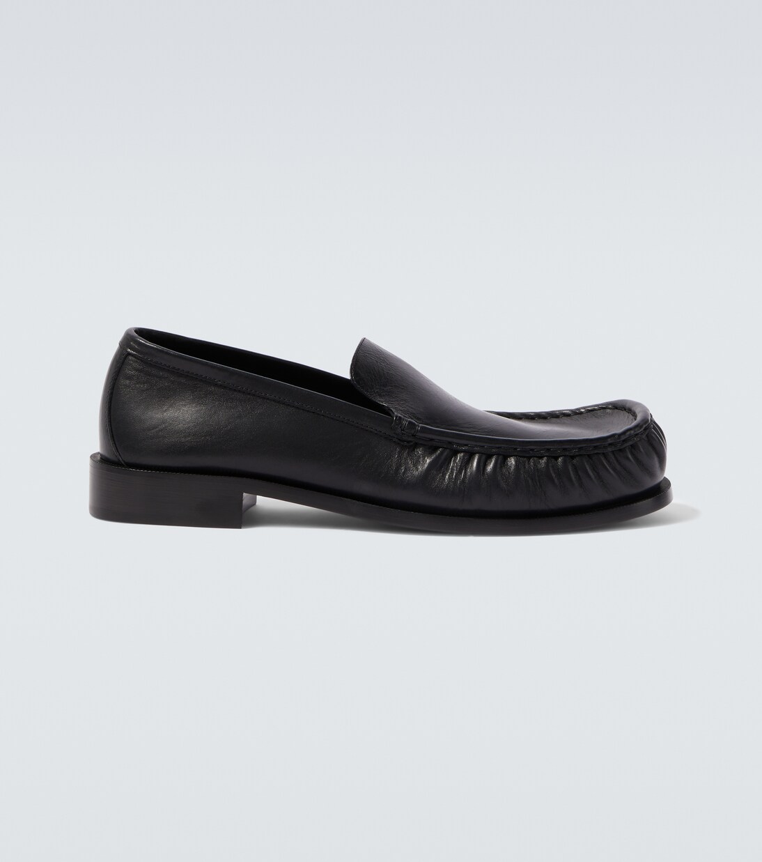 Leather loafers in black - Dries Van Noten | Mytheresa