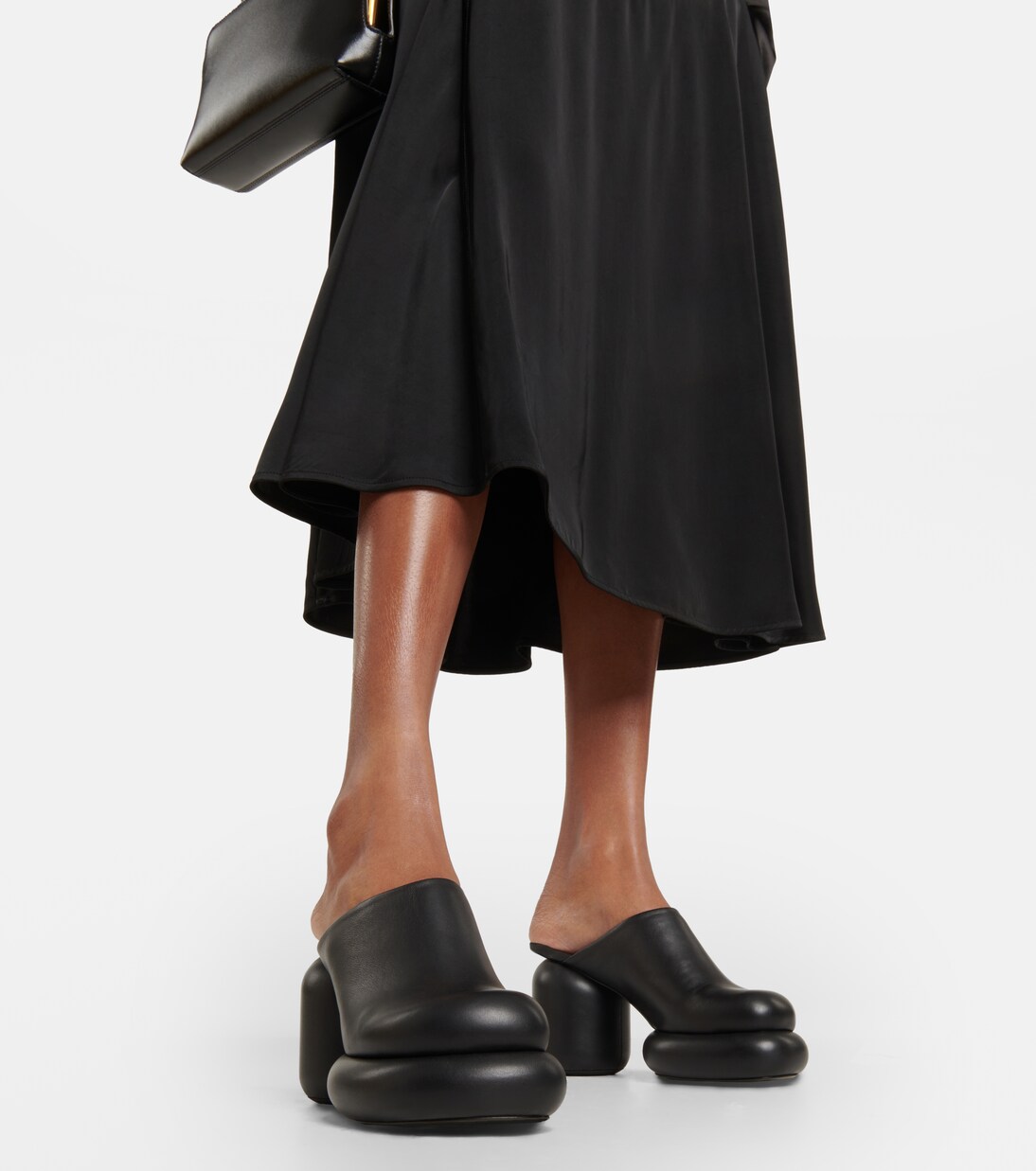 Leather mules in black - Jil Sander | Mytheresa