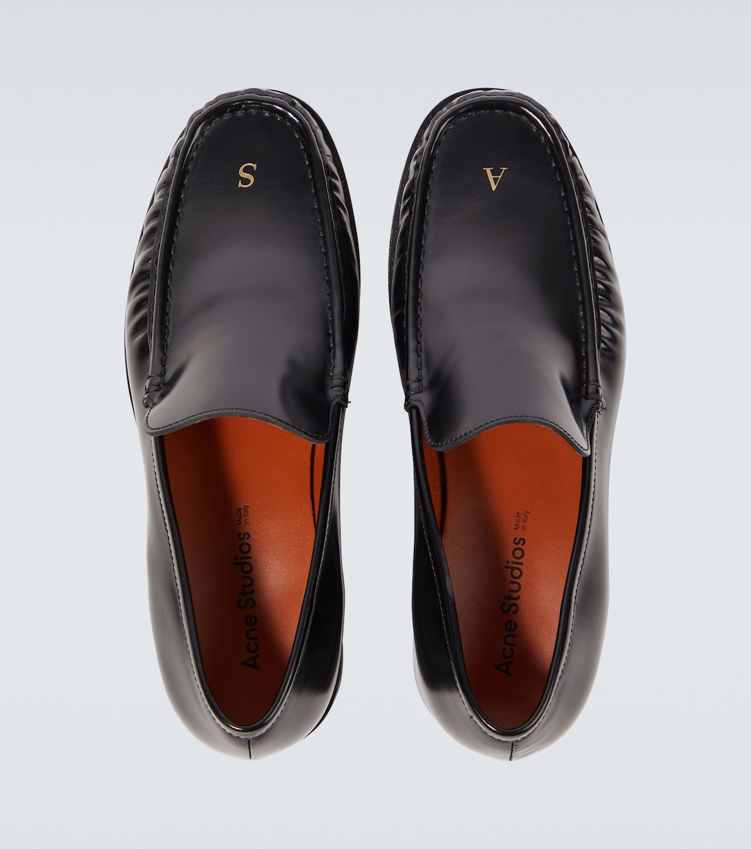 Leather loafers in black - Acne Studios | Mytheresa