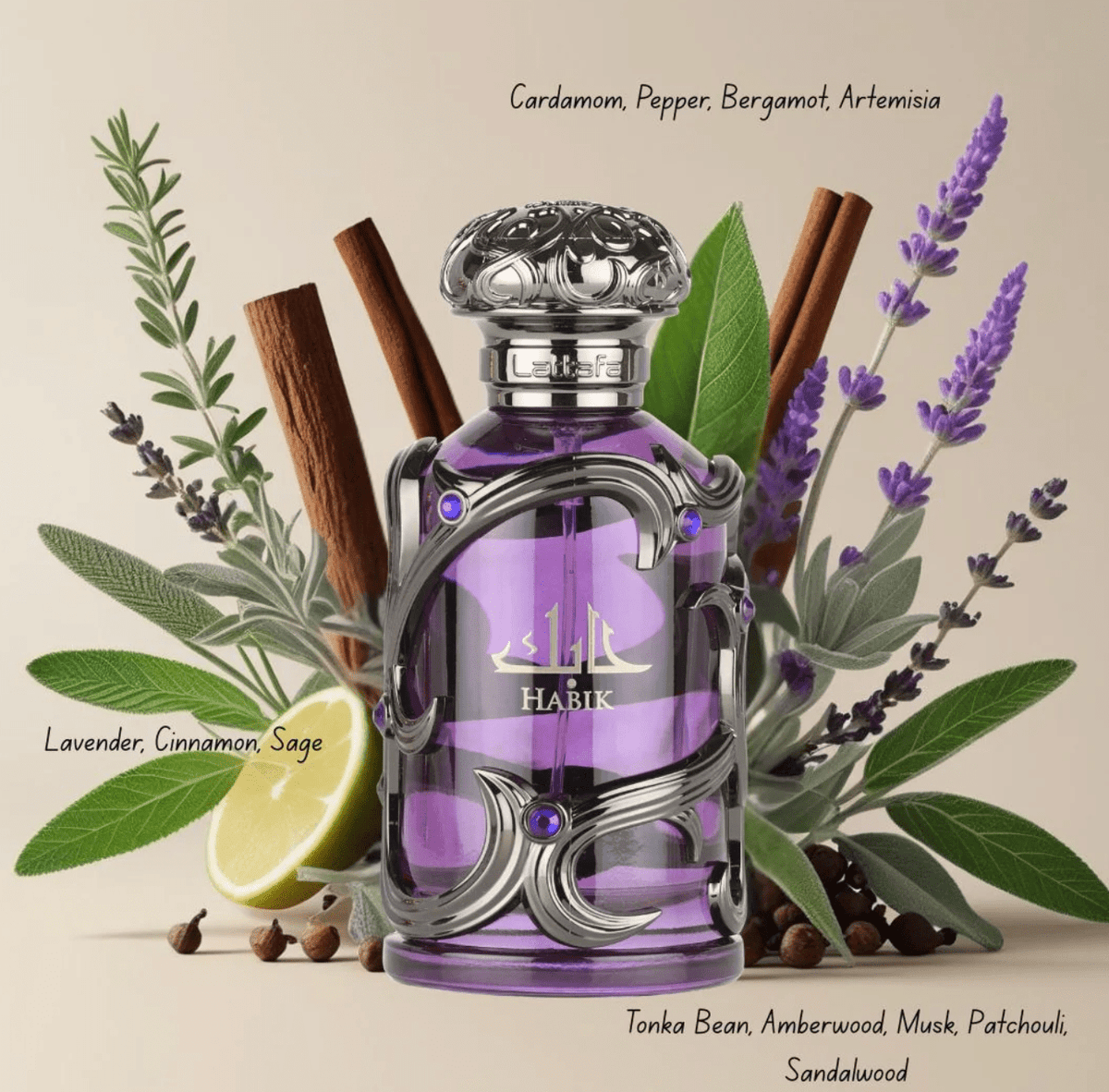 Lattafa Habik Men & Women Eau de Parfum - 100ml