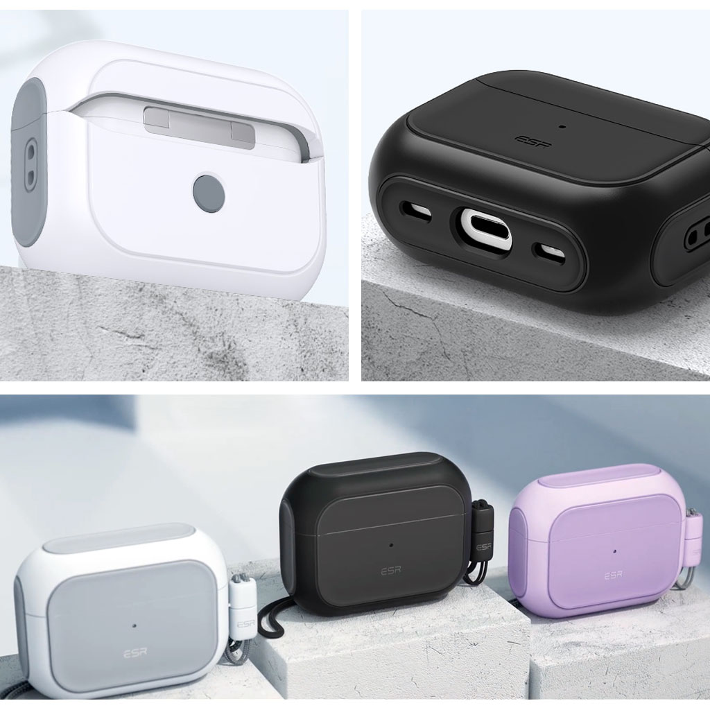 ESR ESR AirPods Pro (第2世代/第1世代） ハードケース MagSafe充電