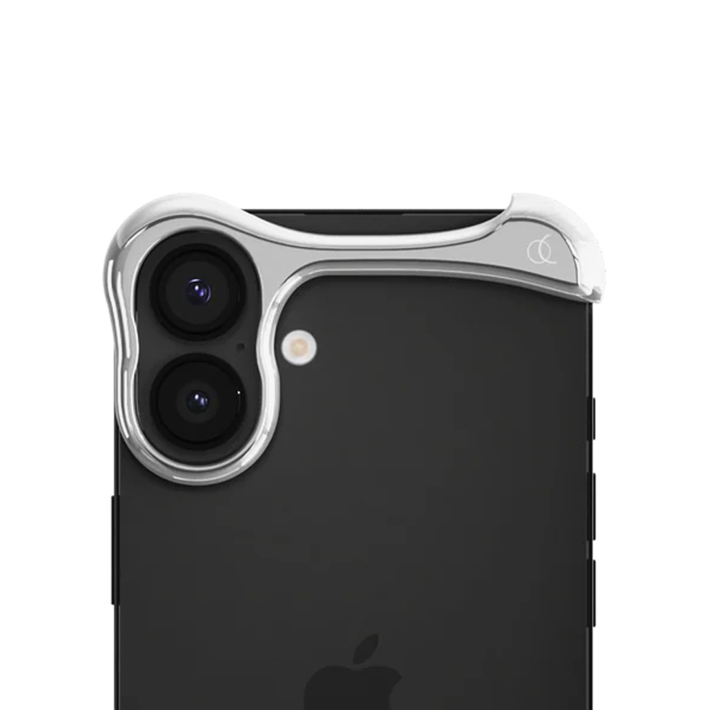 Arc（アーク） [ iPhone 16 用 ] アルミ・ミラーシルバー バンパー