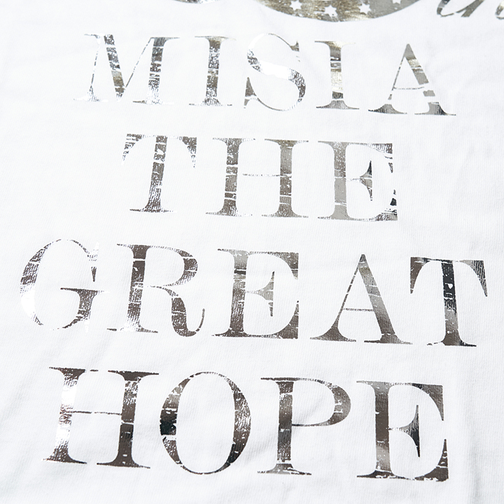 MISIA THE GREAT HOPE Tシャツ(ホワイト） | MISIAオフィシャル