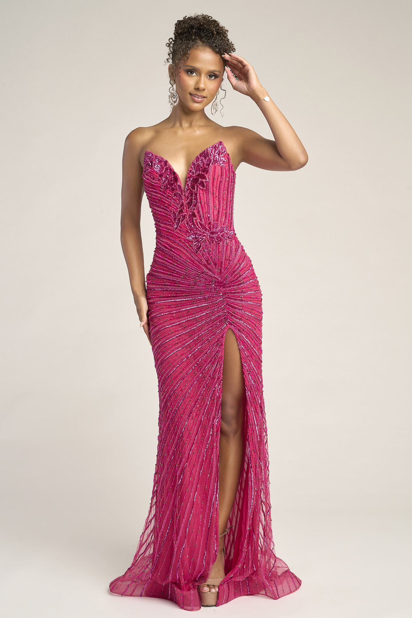 Portia & Scarlett PS26422C Beaded Evening Dress – Mydressline