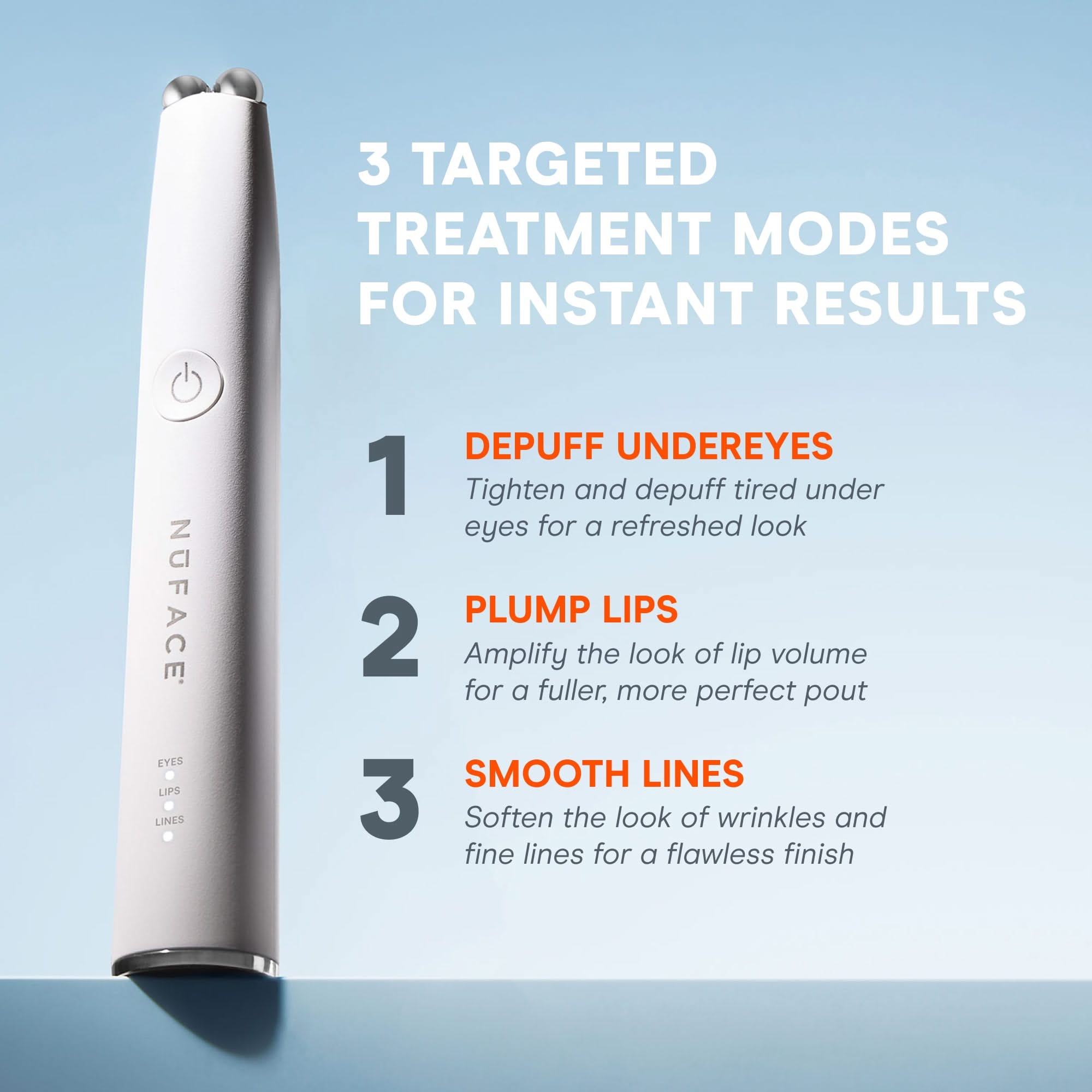 NuFACE FIX MicroWand - Eyes, Lips & Lines Microcurrent Device