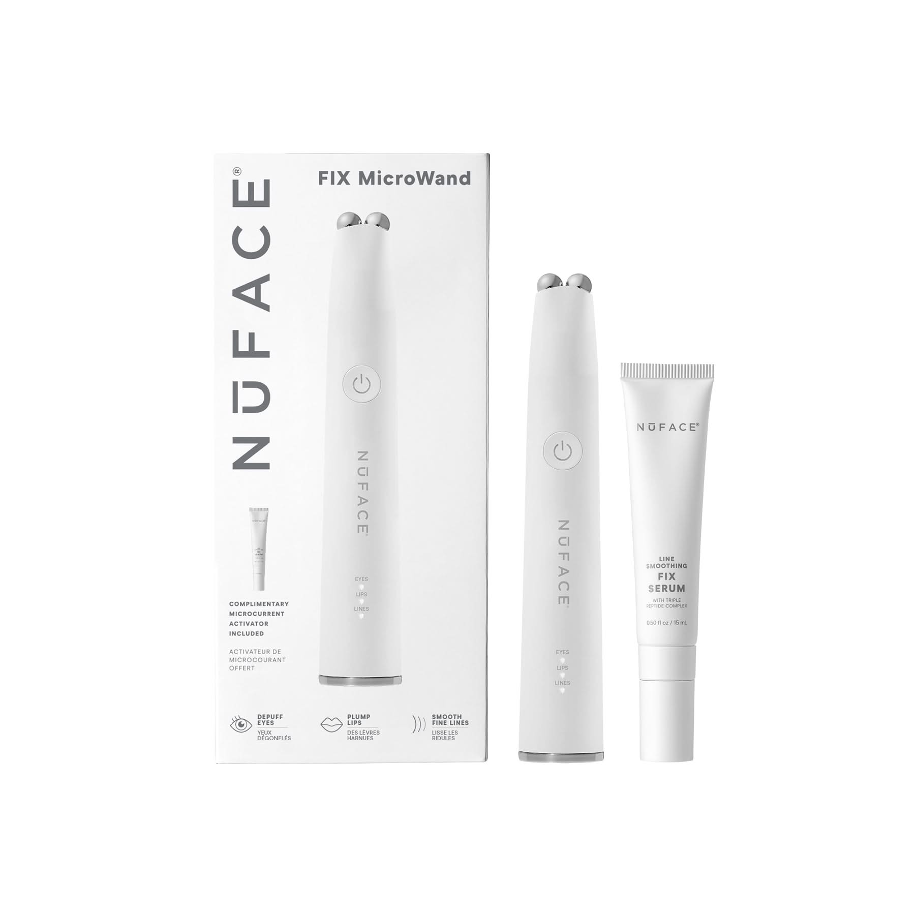 NuFACE FIX MicroWand - Eyes, Lips & Lines Microcurrent Device