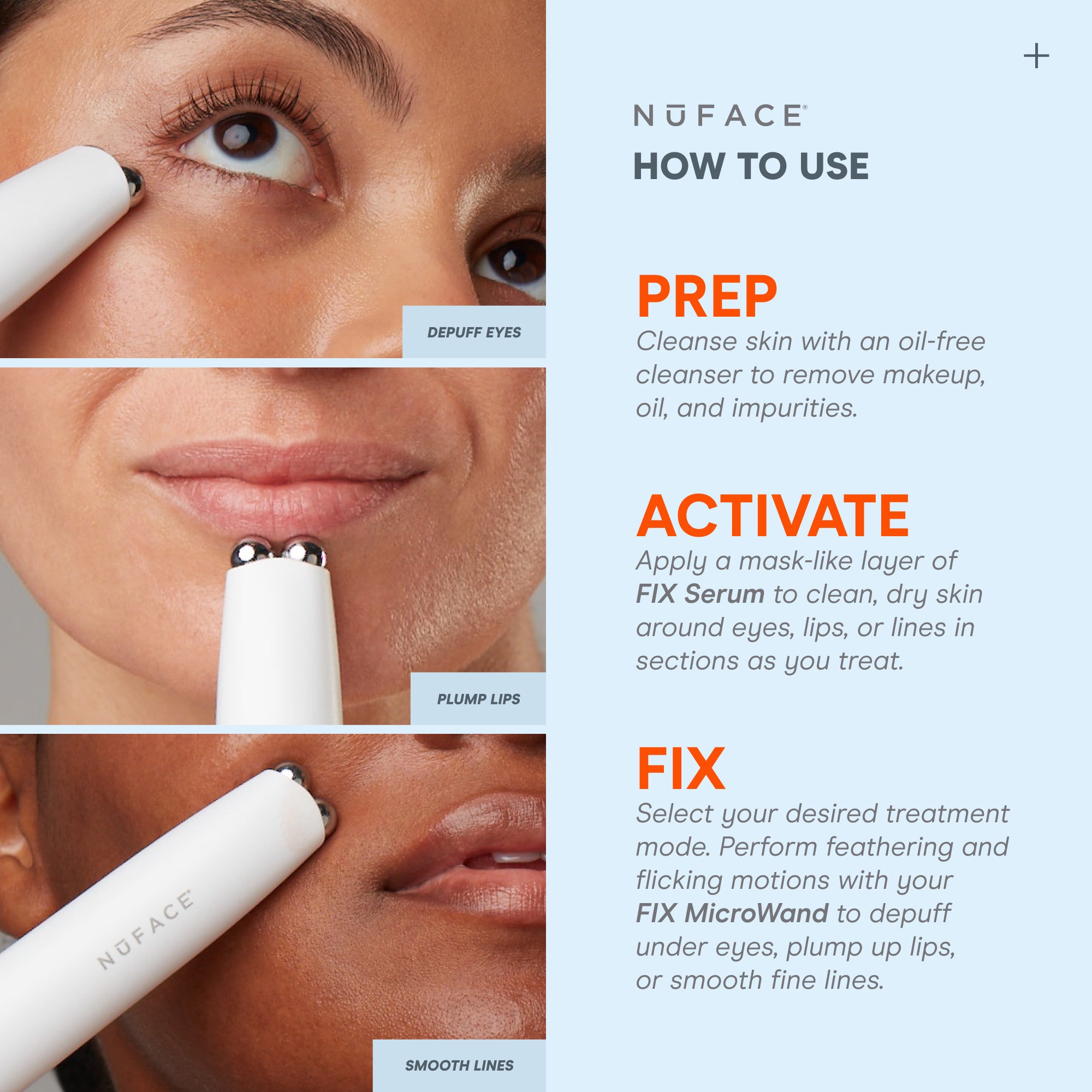 FIX Line Smoothing & Brightening Microcurrent Serum | NuFACE