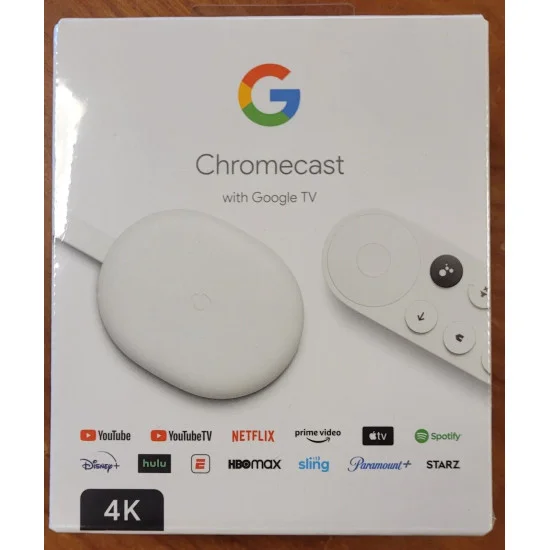 Google 4 Google TV - 4K Chromecast Device