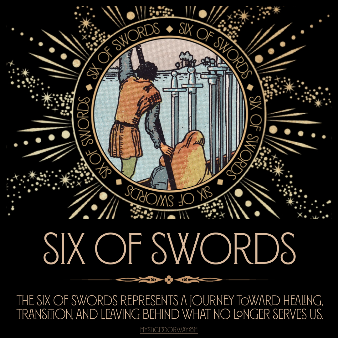 Six of Swords - Mystic Doorway