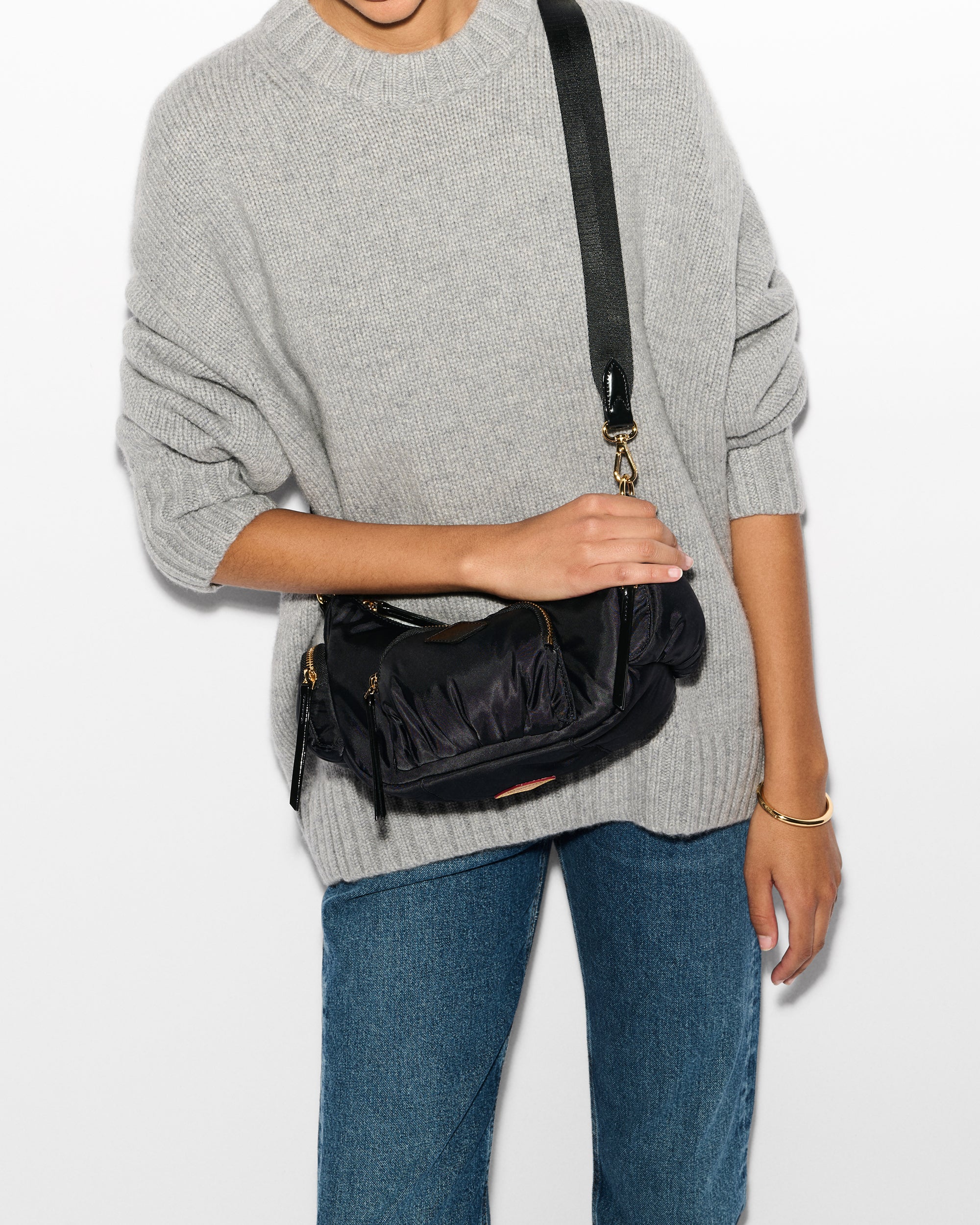 Small Black Shoulder Bag | MZ Wallace