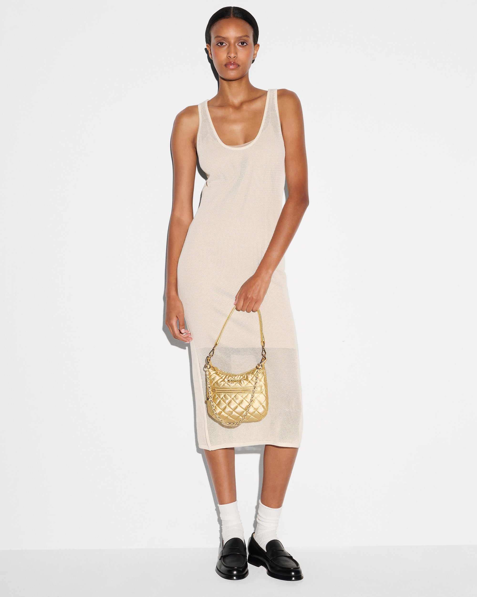 Light Gold Mini Purse | MZ Wallace