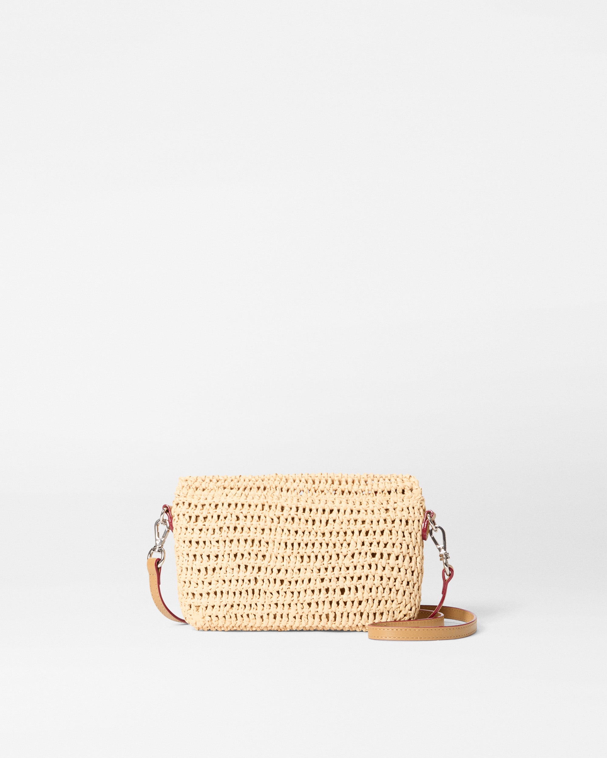 Crochet/Camel Crochet Convertible Crossbody