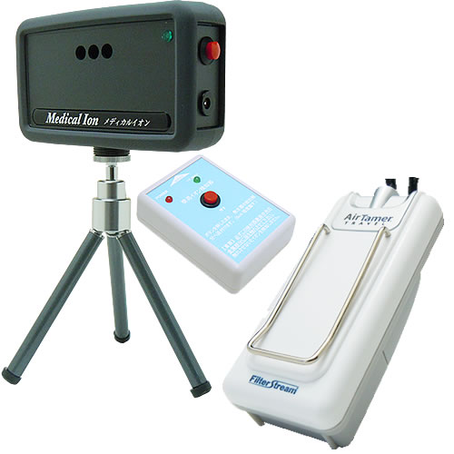 マイナスイオン発生器セット05 [メディカルイオン ミニ 検知器あり