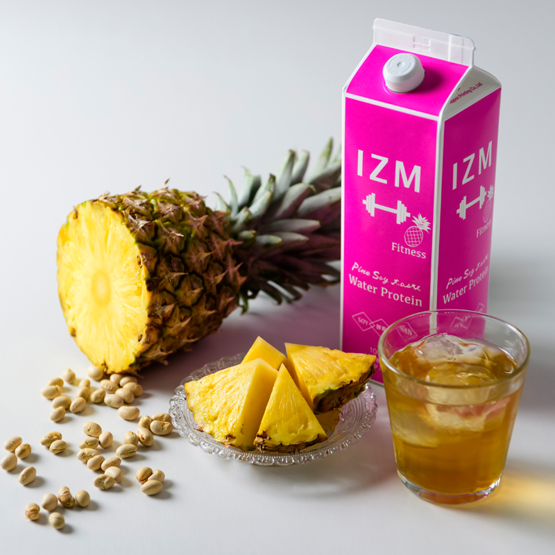 IZM（イズム）酵素ドリンク ウォータープロテイン パインソイテイスト