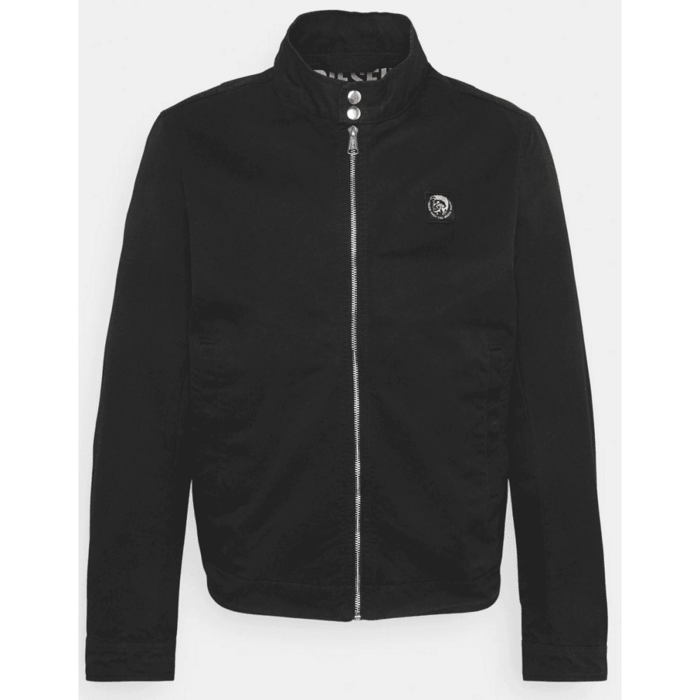 Diesel J-Halls Black Zip Up Jacket - Clothing from N22 Menswear UK