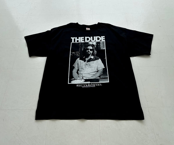 Vintage Big Lebowski THEDUDE T-shirt XXL Black Deadstock – NO BURCANCY