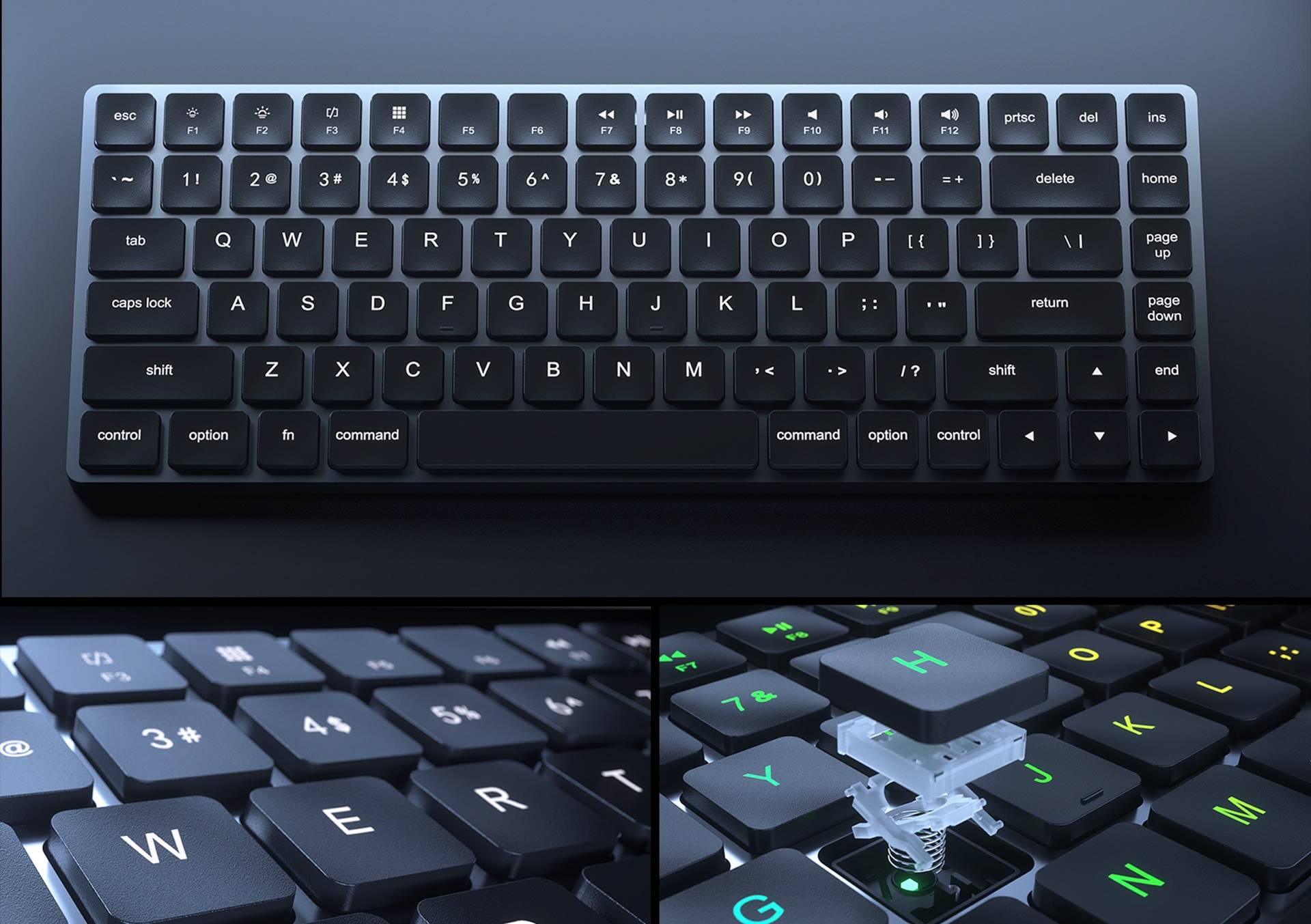 The Vissles LP85 is essentially an Apple Magic keyboard that you