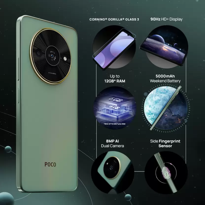 Xiaomi announces POCO C61 as new Android 14 smartphone with low