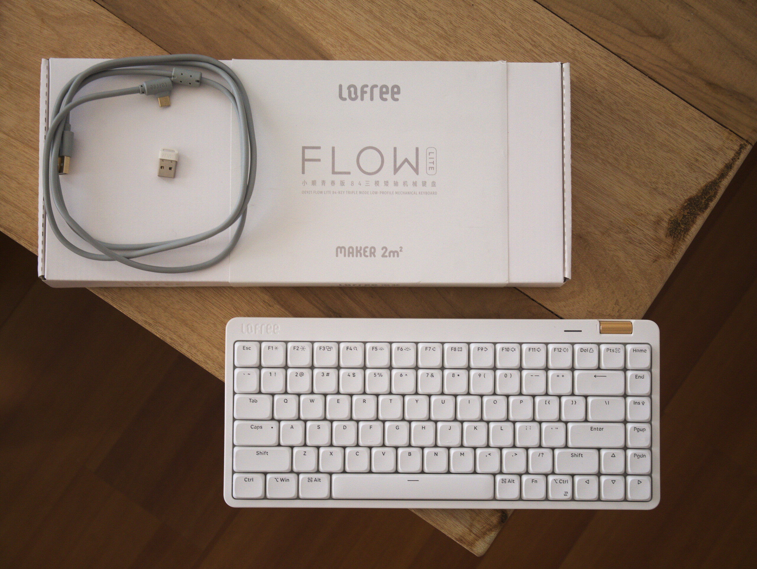 美品】Lofree Flow Lite 84 英语配列 マーブル Flow Lite 84 – Lofree