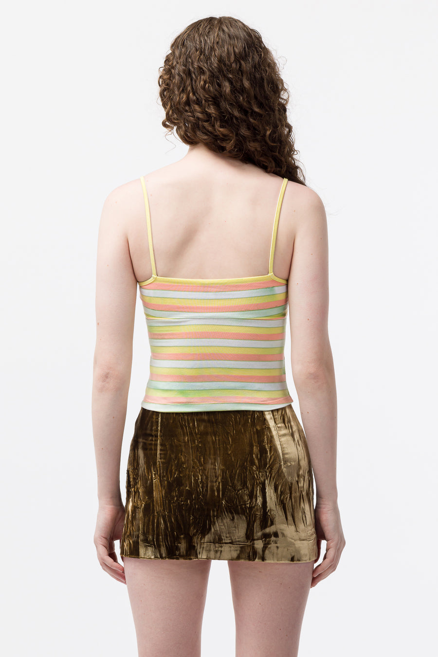 Collina Strada - Women's Flower Camisole in Orange