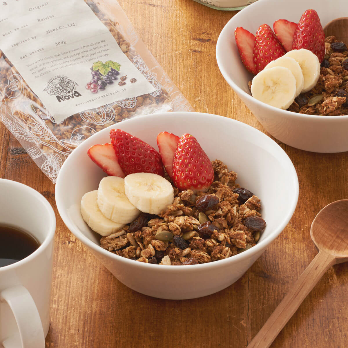ノヴァの有機フルーツバスケットとグラノーラのセット | 株式会社ノヴァ