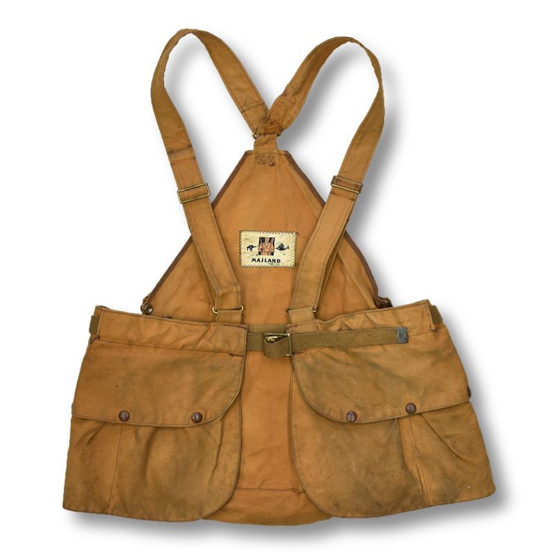 40s【ビンテージ】【MASLAND】マスランド【ハンティングベスト