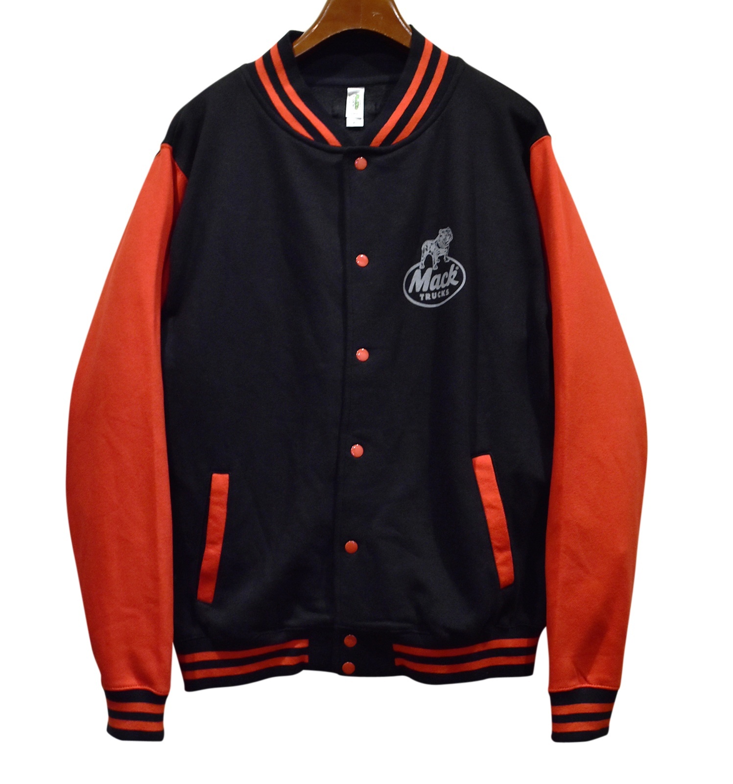 USA製MACTRUCKS スタジャン マックトラックス ブラック 90's