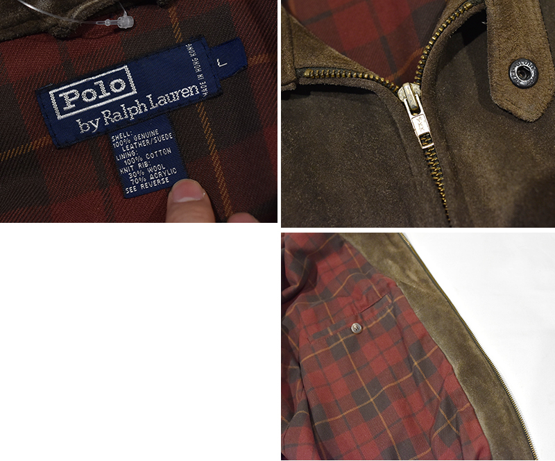 90's~ ビンテージ【ラルフローレン】【POLO RALPH LAUREN】ブラウン