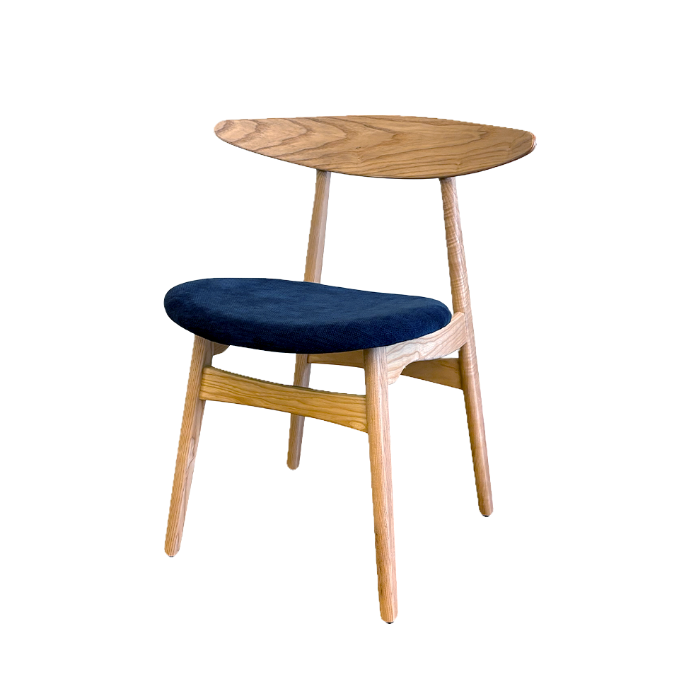 チェアRY54【送料無料】ナチュラル/ダークブルー | NOCEノーチェ 家具