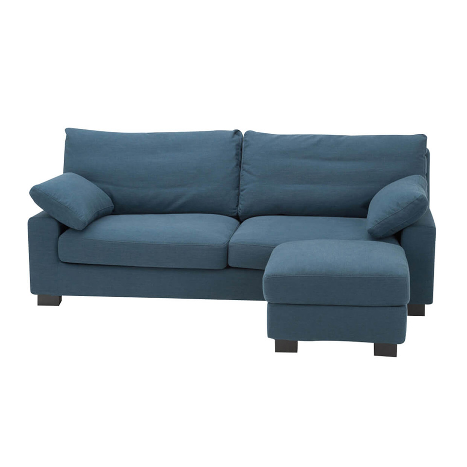 ソファTD9810 2人掛けセット（オットマン付き）【送料・開梱設置無料