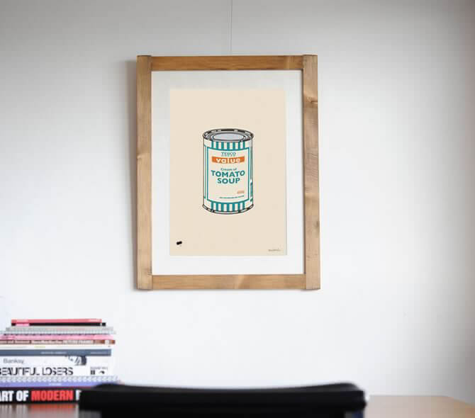 Banksy (バンクシー) のスペシャルな 'Soup Can' がPest Controlによる