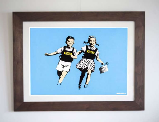 Banksy（バンクシー） - Jack and Jill（サイン入り） 販売 ー