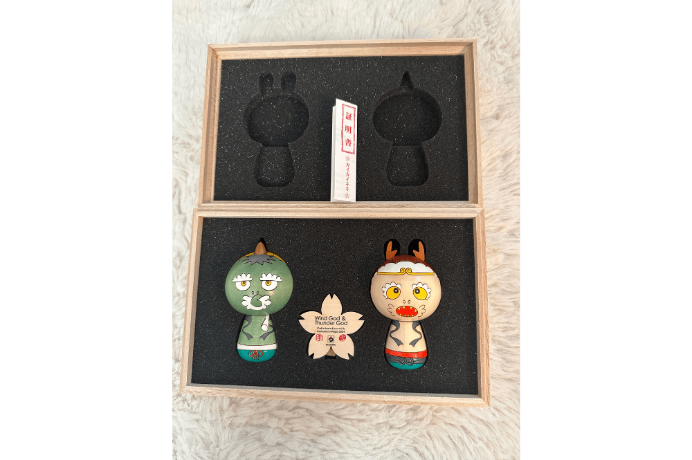 村上隆 「風神雷神 こけし」がご購入いただけます。 ー NOISEKING