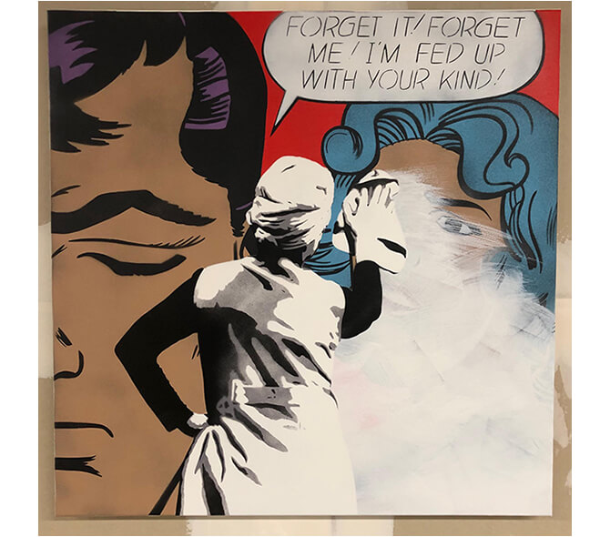 Kunstrasen/クンストラーゼン 「EX Remover」 キャンバス作品の販売