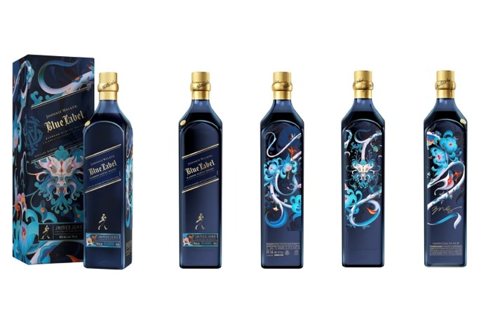 祝新年の「ジョニーウォーカー ブルーラベル イヤーオブザドラゴン