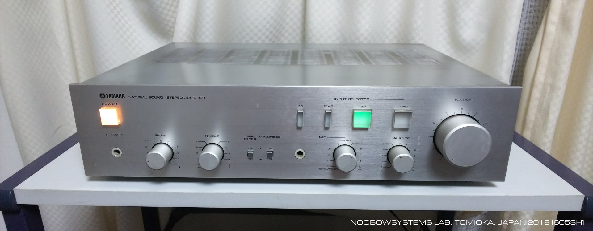 YAMAHA A-501 Integrated Audio Amplifierr : Back To Life Again