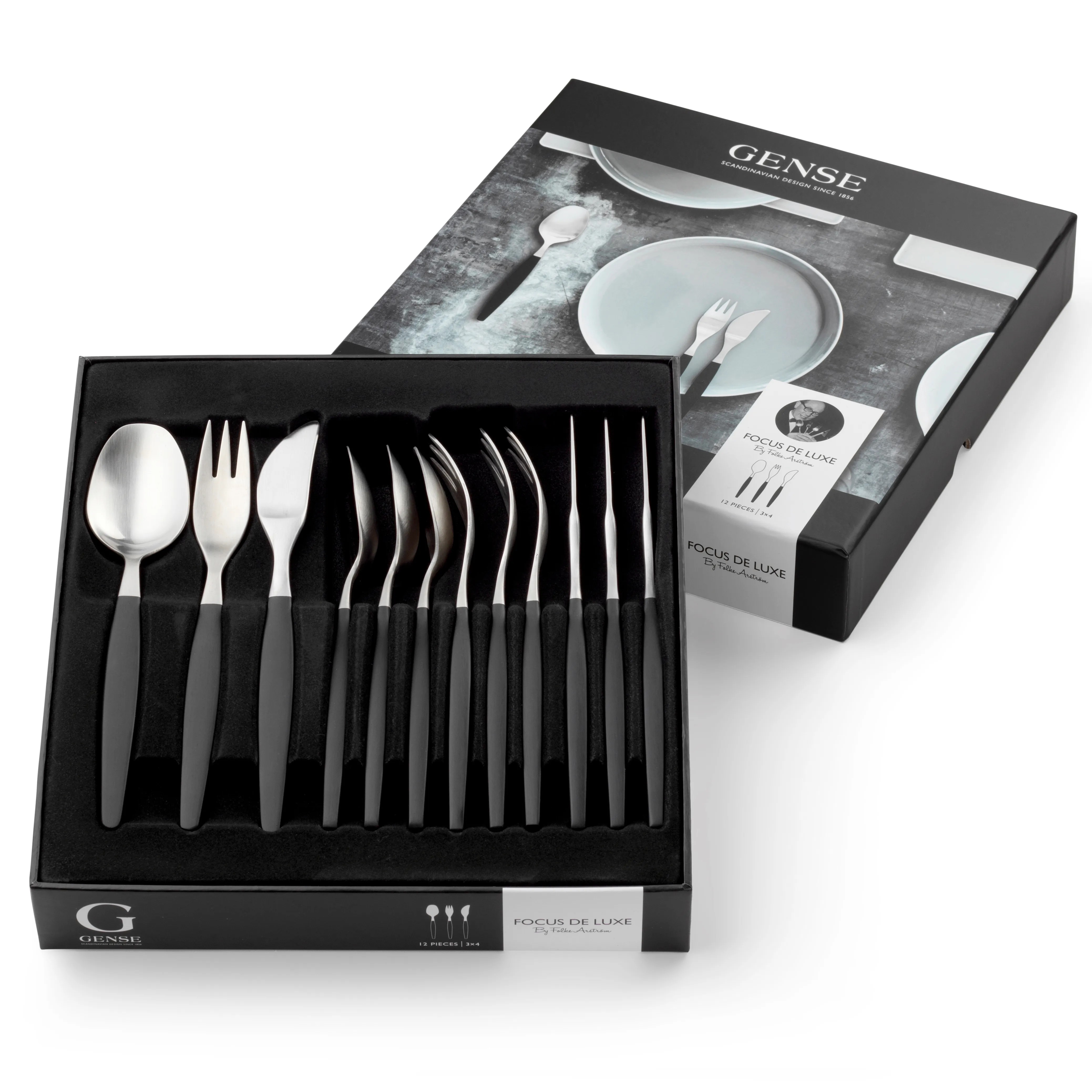 Focus de Luxe cutlery 12 pcs from Gense - NordicNest.com