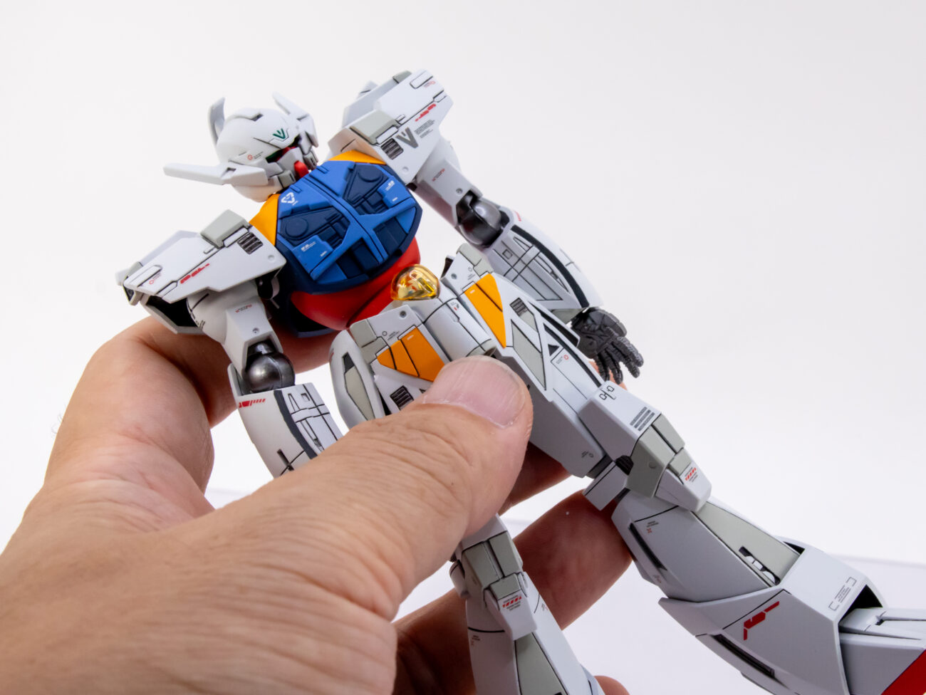 HGBF 1/144 ターンエーガンダムシン（全塗装） - のるすけホビー