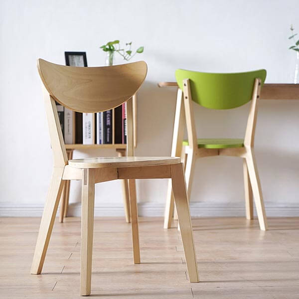 Nordmyra Chair | Knockdown Stackable Dining Chairs | NORPEL