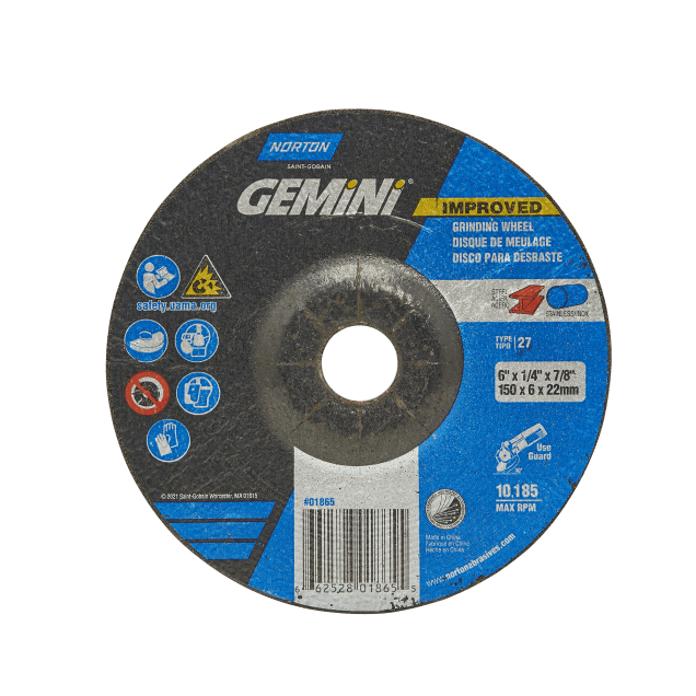 Norton Gemini A AO Type 27 Grinding Wheel | Norton Abrasives | US