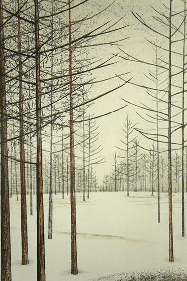 稲垣朱実版画額 | Natsume Books